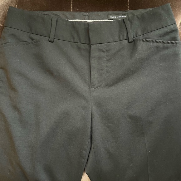 NWOT Club Monaco wool lined dress pants low rise - Picture 3 of 14